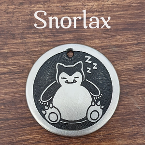 Snorlax Pet Tag