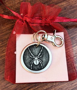 Black Widow Pet Tag