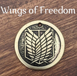 Wings of Freedom Pet Tag