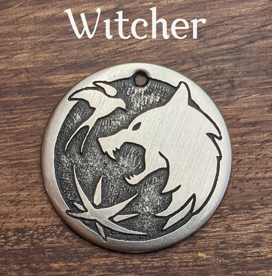 Witcher Pet Tag