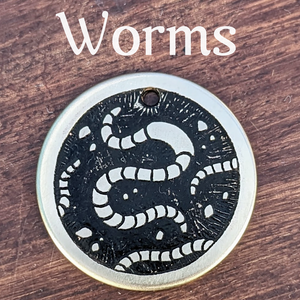 Worms Pet Tag