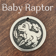 Load image into Gallery viewer, Baby Raptor Pet Tag
