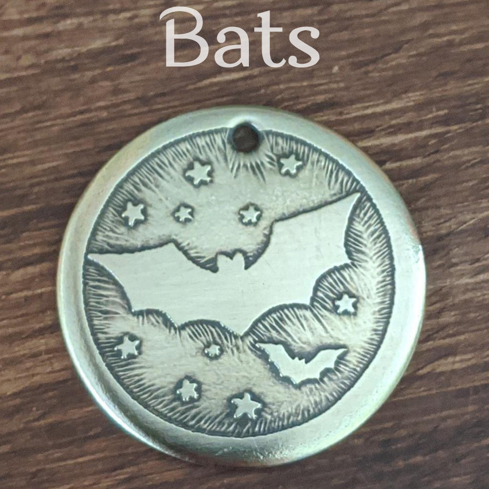 Bats Pet Tag