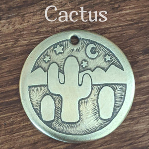 Cactus Pet Tag