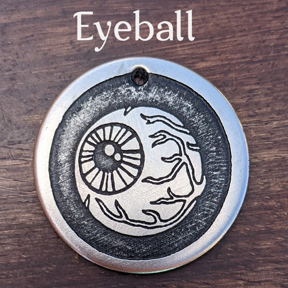 Eyeball Pet Tag