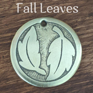 Fall Leaves Pet Tag