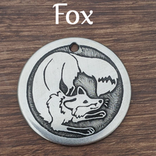 Load image into Gallery viewer, Fox Pet Tag
