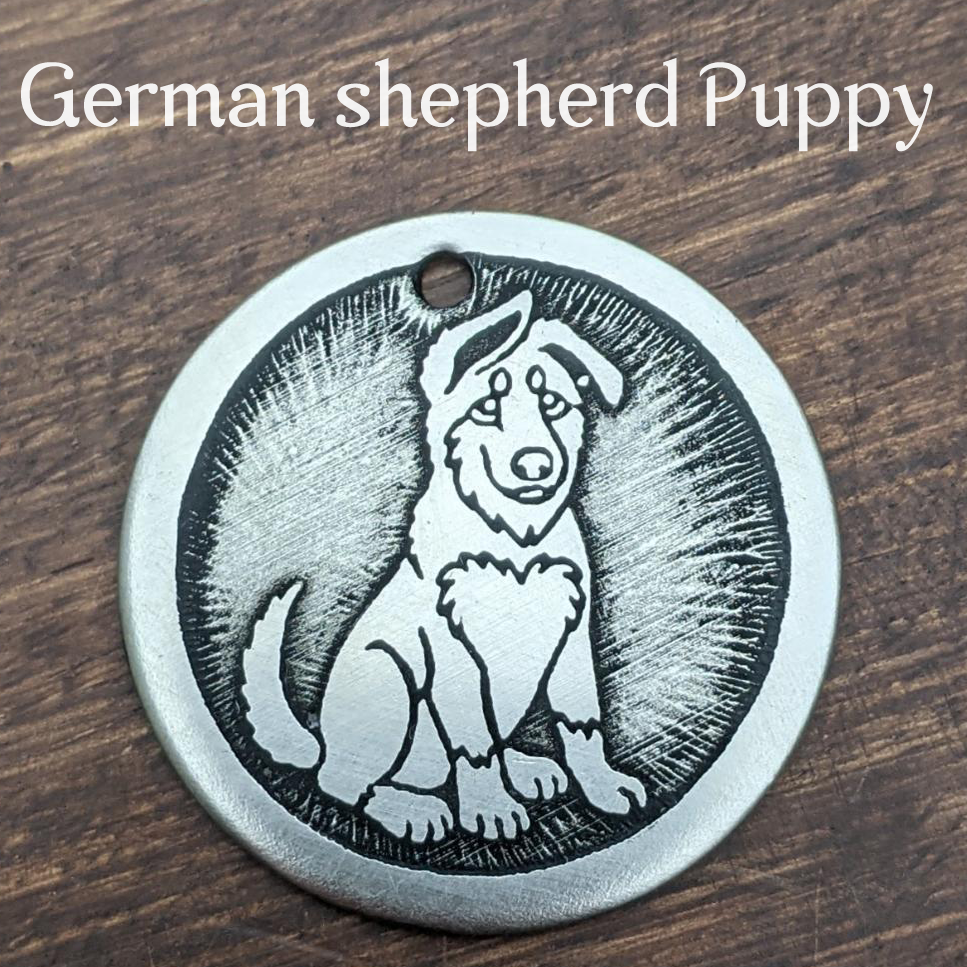 German Shepherd Pet Tag