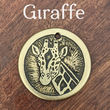 Load image into Gallery viewer, Giraffe Pet Tag
