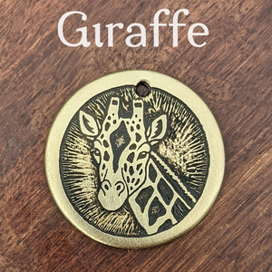 Giraffe Pet Tag