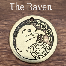 Load image into Gallery viewer, The Raven Pet Tag
