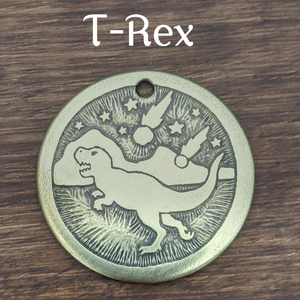 T-Rex Pet Tag