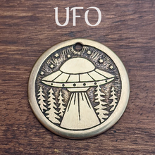 Load image into Gallery viewer, UFO Pet Tag
