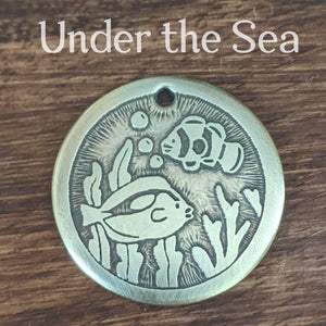 Under the Sea Pet Tag