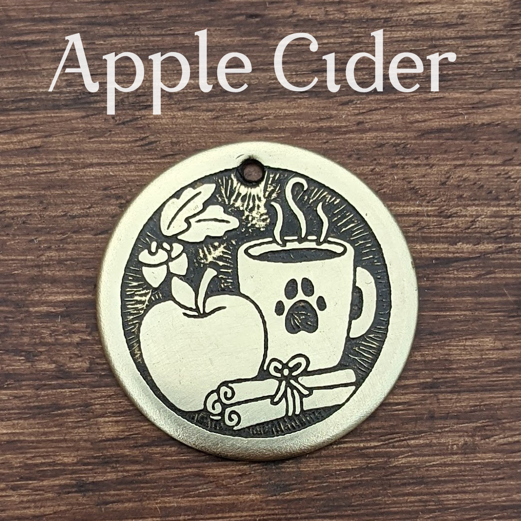 Apple Cider Pet Tag