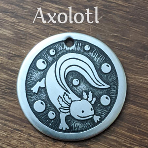 Axolotl Pet Tag