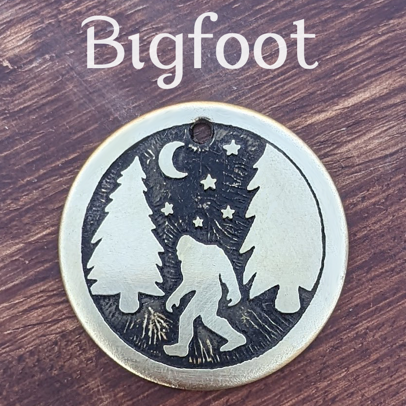 Bigfoot Pet Tag