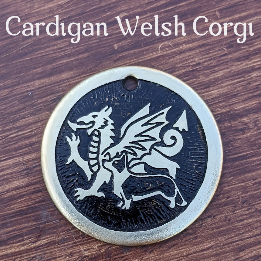 Cardigan Welsh Corgi Pet Tag