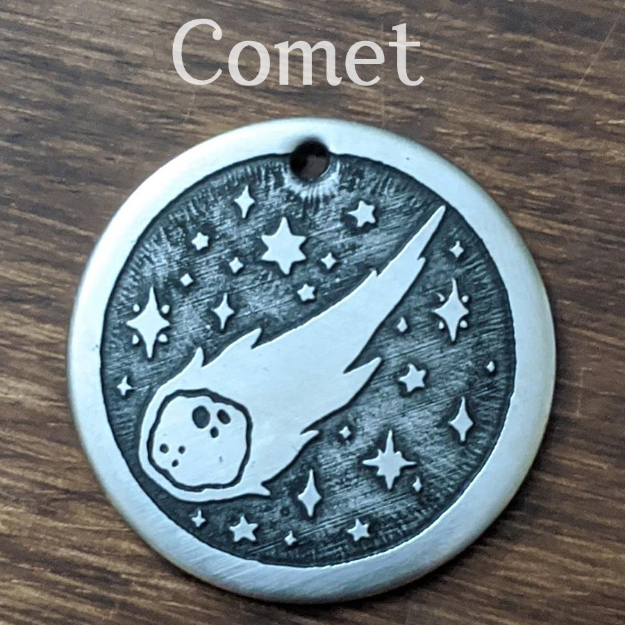 Comet Pet Tag