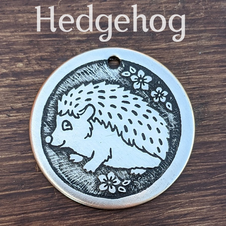 Hedgehog Pet Tag