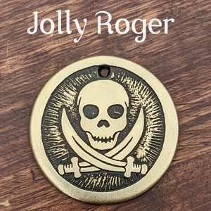 Jolly Roger Pet Tag