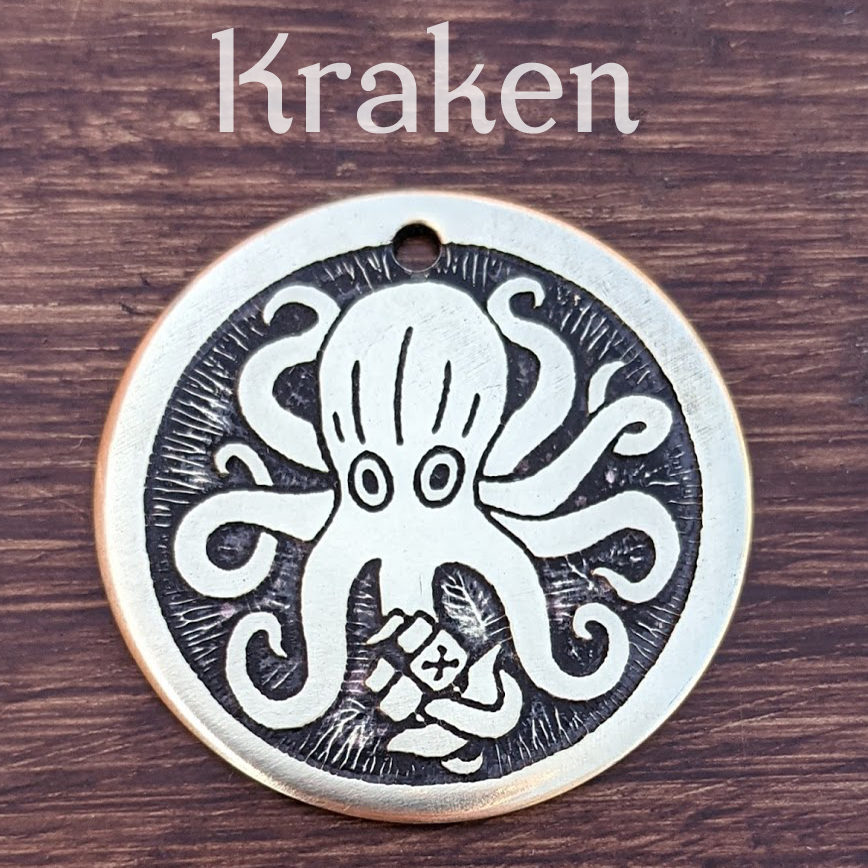 Kraken Pet Tag