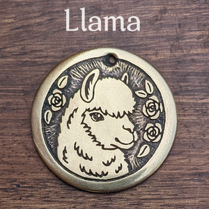 Llama Pet Tag