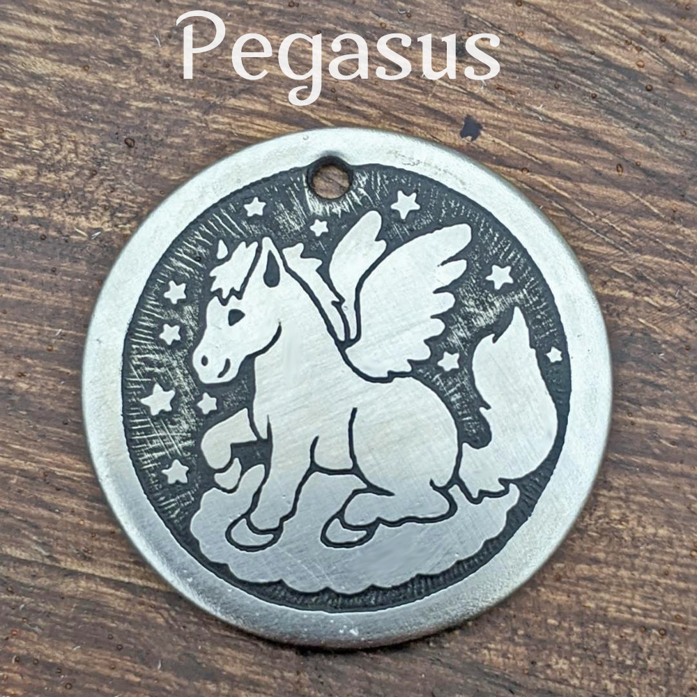 Pegasus Pet Tag