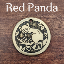 Load image into Gallery viewer, Red Panda Pet Tag
