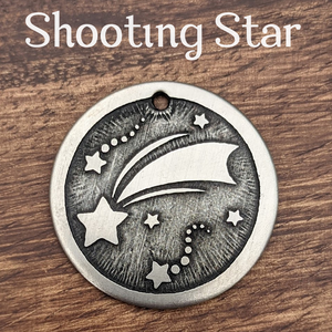 Shooting Star Pet Tag