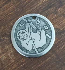 Sloth Pet Tag