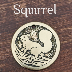 Squirrel Pet Tag