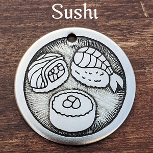 Sushi Pet Tag