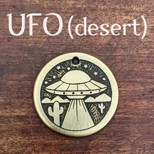 Load image into Gallery viewer, UFO Pet Tag
